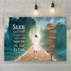 A Guided Path - Custom Canvas