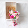 5 Piece Adorable Scented Soap Rose Bouquet