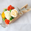 5 Piece Adorable Scented Soap Rose Bouquet