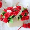 Scented Soap Rose Basket