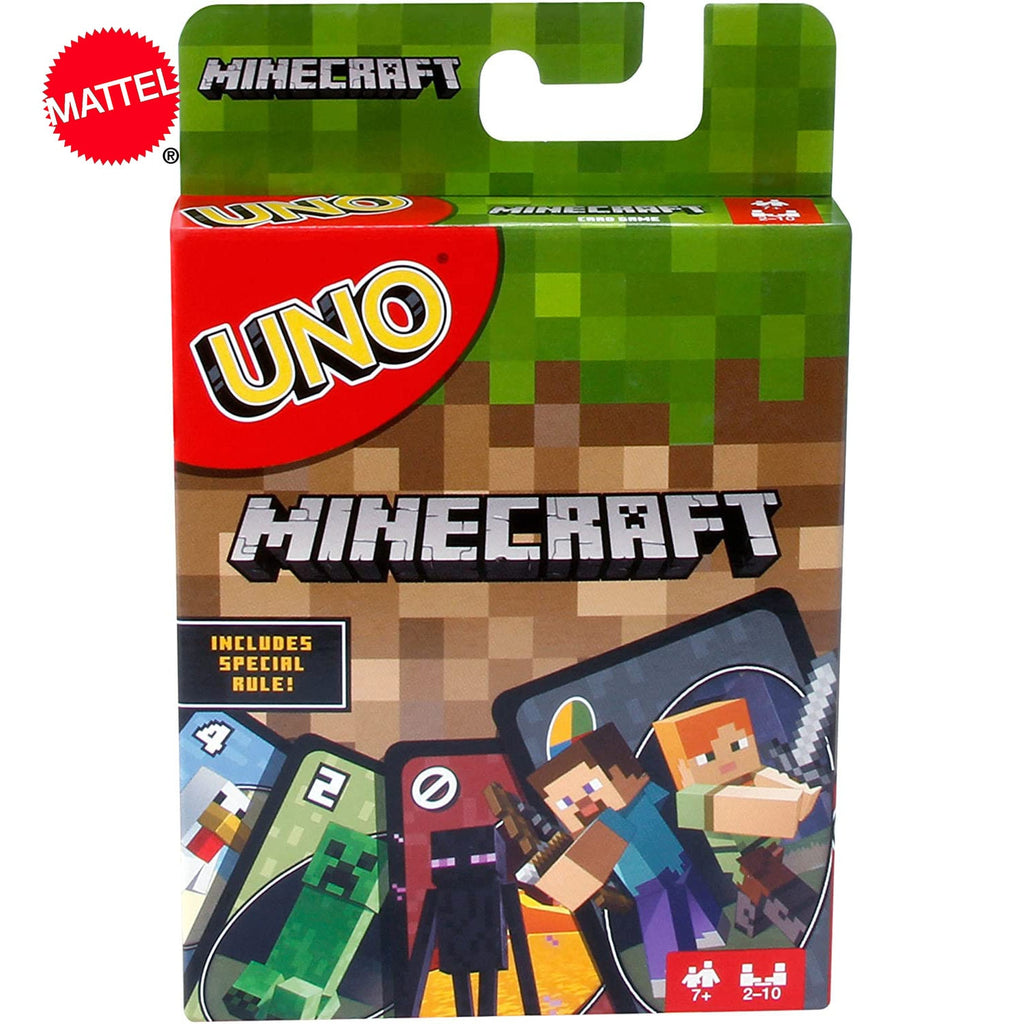 UNO Minecraft Card Game - Mattel Games