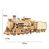 3D Puzzle - Wooden Train Model