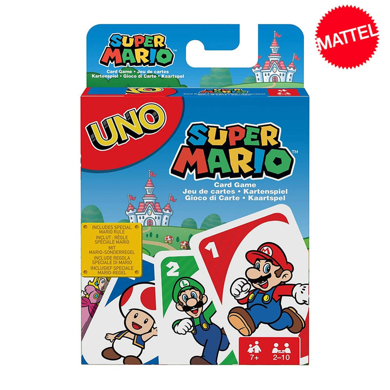 UNO Super Mario Card Game - Mattel Games