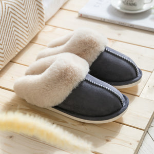 Luxury Sherpa Fleece Home Slippers - Cruelty Free