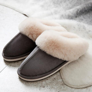 Luxury Sherpa Fleece Home Slippers - Cruelty Free