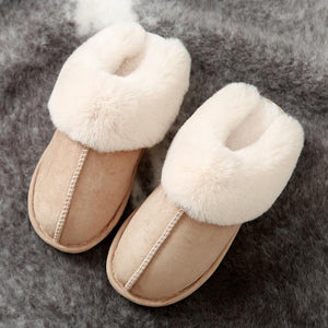 Luxury Sherpa Fleece Home Slippers - Cruelty Free