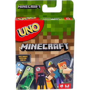 UNO Minecraft Card Game - Mattel Games