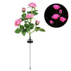 Solar Rose Outdoor Light