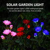 Solar Rose Outdoor Light